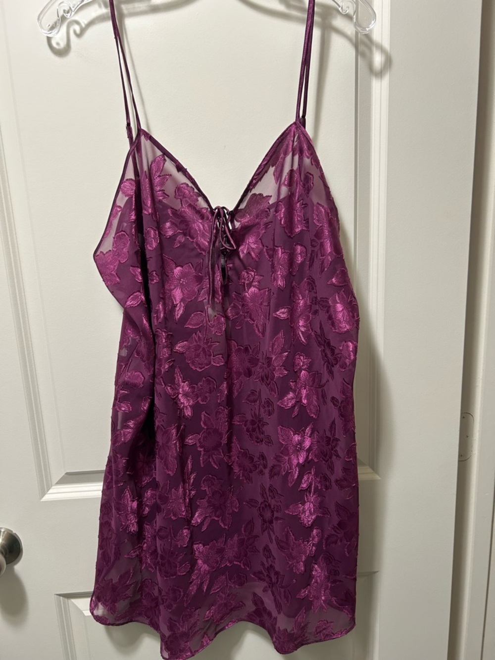Plumb colored  Nighty